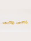 Gold medusa dangles