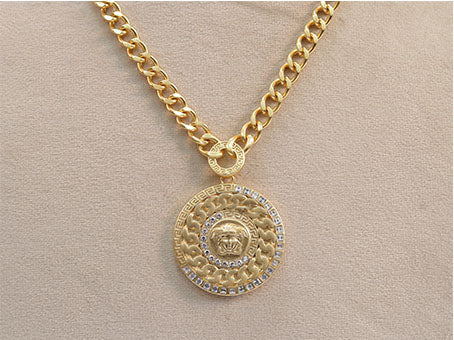 Medusa coin pentant