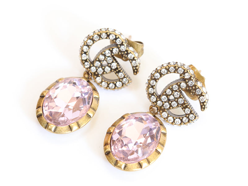 Rustic double G pink drops