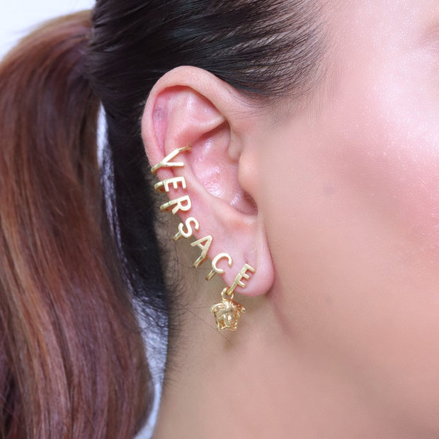 Alphabet Medusa earcuff (single)