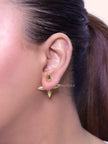 Gold Cross Studs