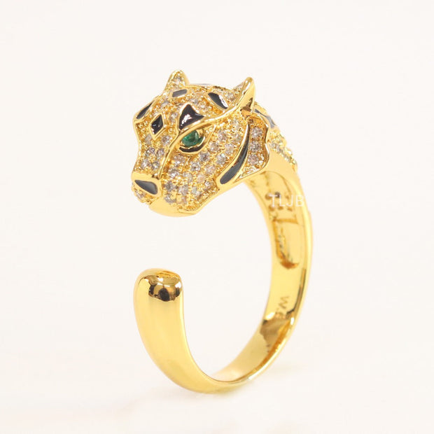 Panther Ring - gold plated