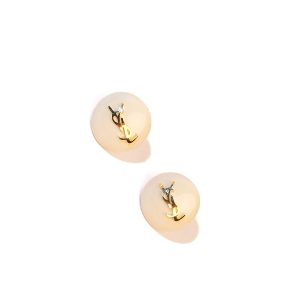Alphabet Y&S&L White Studs