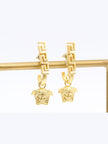Gold medusa dangles