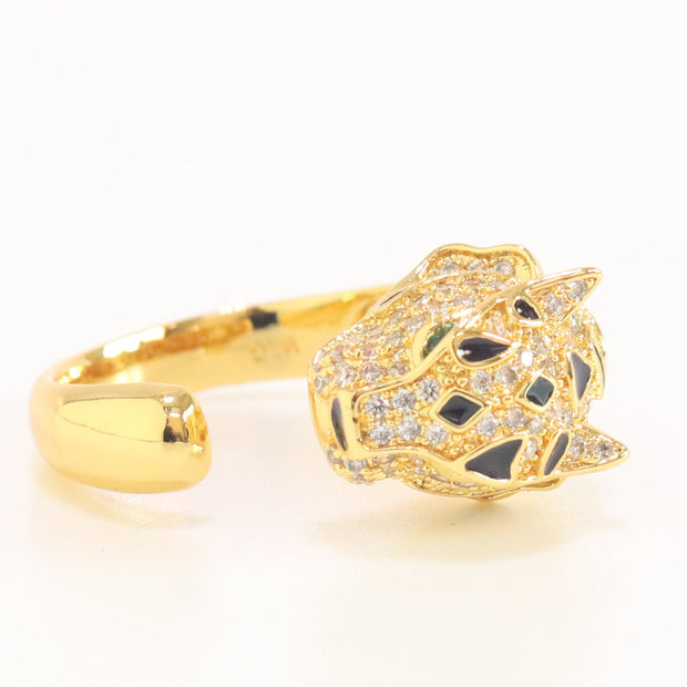 Panther Ring - gold plated