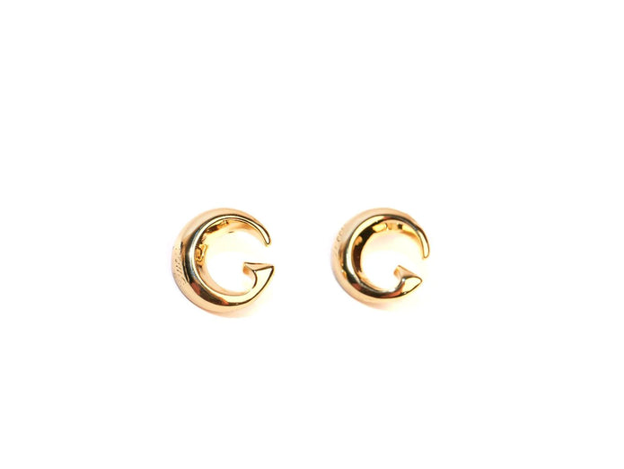 Double G arc Stud Gold earrings