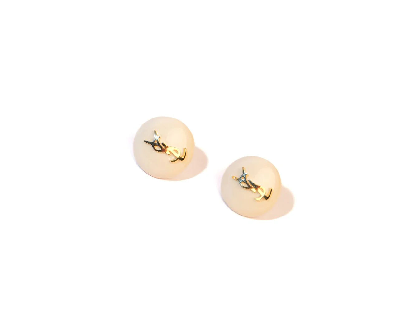 Alphabet Y&S&L White Studs