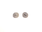 Alphabet Y S & L Platinum cz Studs