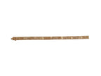 Rose gold love tennis bracelet