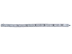Platinum love tennis bracelet