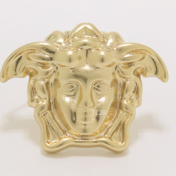 Medusa Brooch in Gold