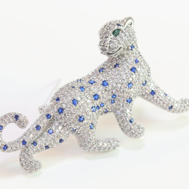 Panther Diamond Studded Brooch