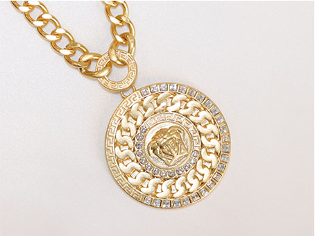 Medusa coin pentant