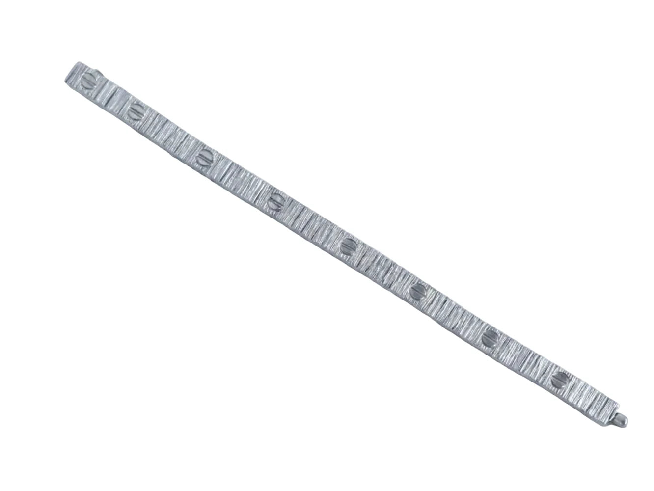 Platinum love tennis bracelet