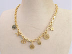 Alphabet CD charms necklace