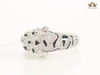 Panther Ring in Silver