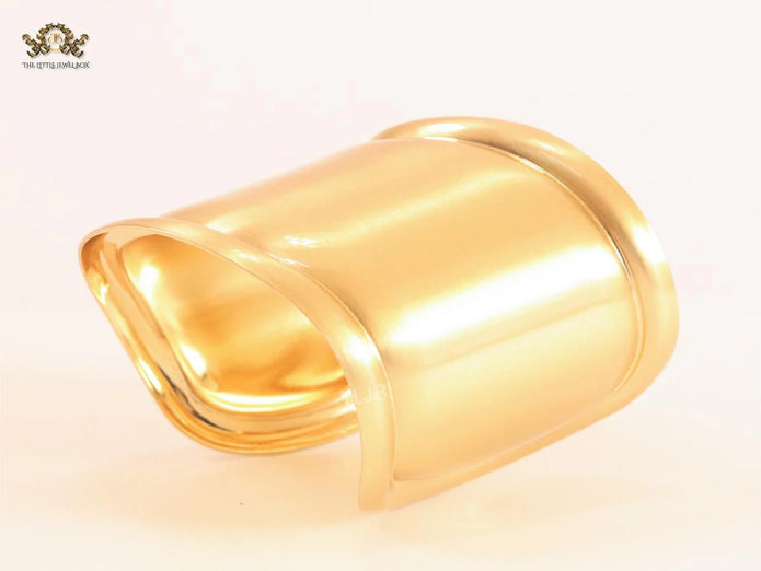 Alphabet Tiff & Co. Matte Gold cuff