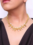Pearl studs link chain