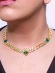 Lion face link chain