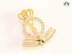 Alphabet Y, S & L Brooch