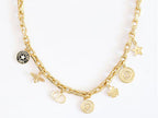 Alphabet CD charms necklace