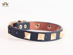 Alphabet V rockstud black bracelet