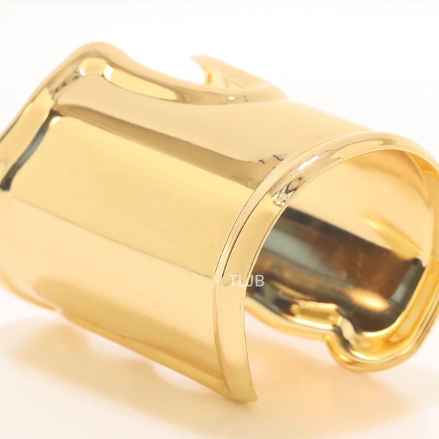Gold Cuff Bracelet T & Co