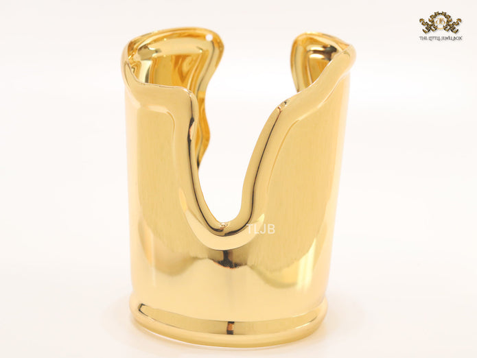 Gold Cuff Bracelet T & Co