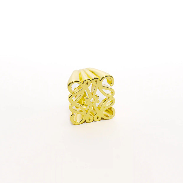 Gold Filigree Statement Ring