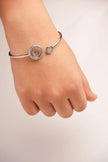 Alphabet CHPRD Platinum Pearl CZ Bracelet | Designer Fashion Bracelet