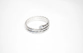 Silver CZ Serpent Tennis Bracelet