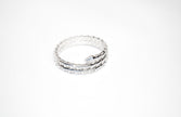 Silver CZ Serpent Tennis Bracelet
