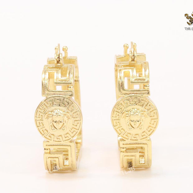 Medusa square hoops 25 mm