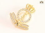 Alphabet Y, S & L Brooch