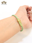 Medusa pastel green sleek bracelet