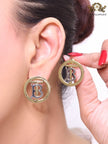 Alphabet T&B gold and platinum finish