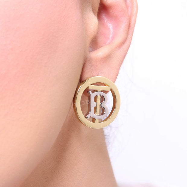 Alphabet T&B gold and platinum finish