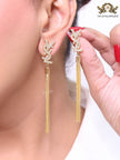 Alphabet Y and L tassel dangles