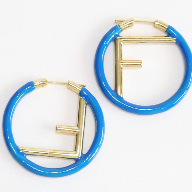 Blue Alphabet F Hoops