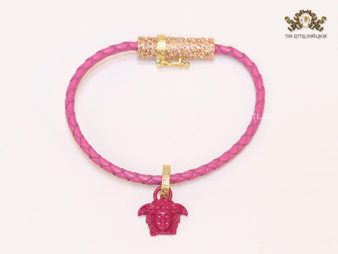 Medusa pink sleek bracelet