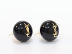 Alphabet YSL black studs