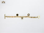 Alphabet Bvl charm bracelet