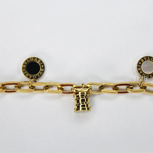 Alphabet Bvl charm bracelet