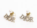 Alphabet CD pearl dangles with CZ