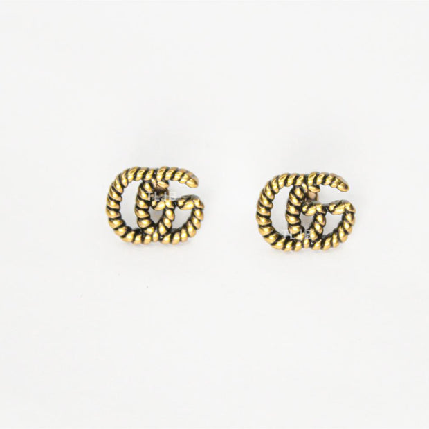 Antique double G studs Medium