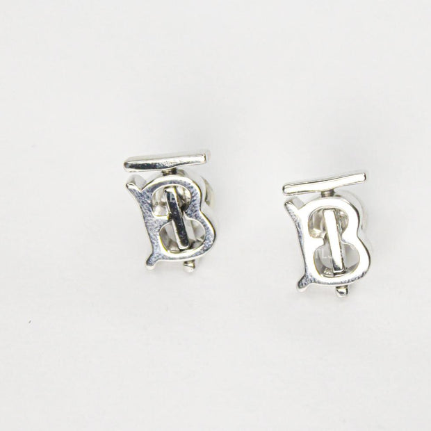 Alphabet B silver studs
