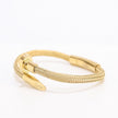 Alphabet C golden Wrist Wrap bracelet