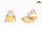 Alphabet B Cz earrings