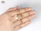 Alphabet V MOP ring