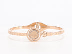 Alphabet LV Sleek bracelet in rose gold finish
